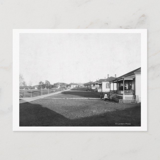 Cartão Postal Casa Militar na Área Residencial de Fort Meade (Frente)