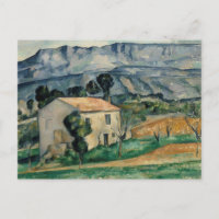 Casa na Provença por Paul Cezanne Postcard