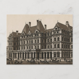 Cartão Postal Casa Personalizada de Chicago e escritório de Pos