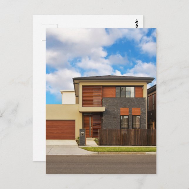 Cartão Postal Casa residencial (Frente/Verso)
