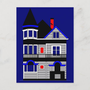 Cartão Postal Casa Vitoriana
