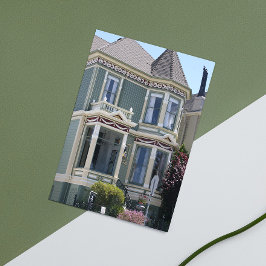 Cartão Postal Casa Vitoriana em São Francisco