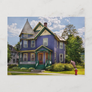 Cartão Postal Casa - Vitoriano - Casa das velhas senhoras