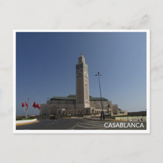 Cartão Postal Casablanca Marrocos