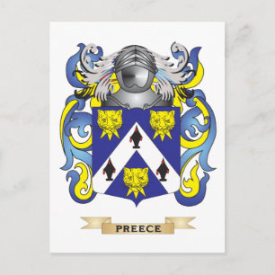 Cartão Postal Casaco de armas (Crest Familiar)