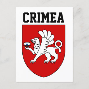 Cartão Postal Casaco de Armas da Crimeia