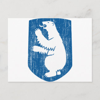 Cartão Postal Casaco De Armas Da Gronelândia