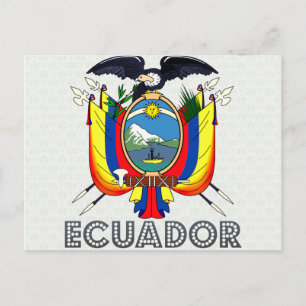 Cartão Postal Casaco de armas do Equador