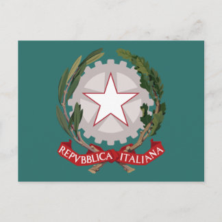Cartão Postal Casaco de Arms Stemma Itália Italia