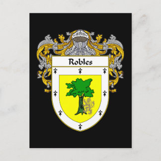 Cartão Postal Casaco de Braços Robles (Mantled)