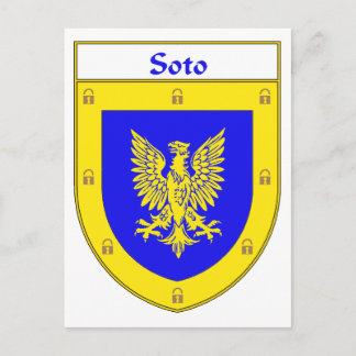Cartão Postal Casaco de Soto de Armas/Proteção Familiar