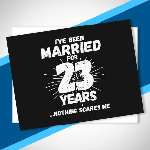 Cartão Postal Casais Casados 23 Anos Engraçado 23º Aniversário
