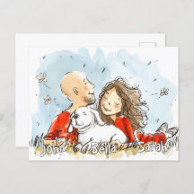 Casal com Puppy branco