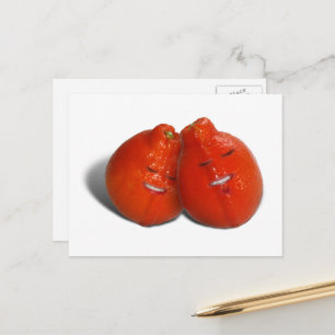 Cartão Postal Casal de Tangerina 