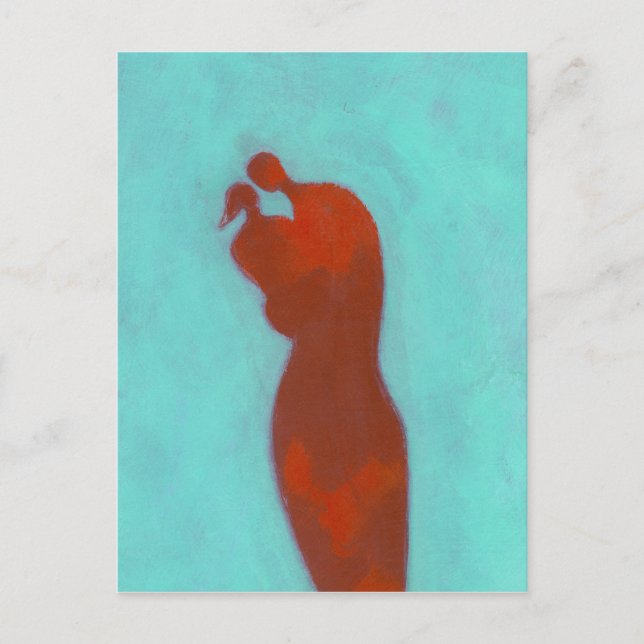 Cartão Postal Casal se Abraçando (Frente)