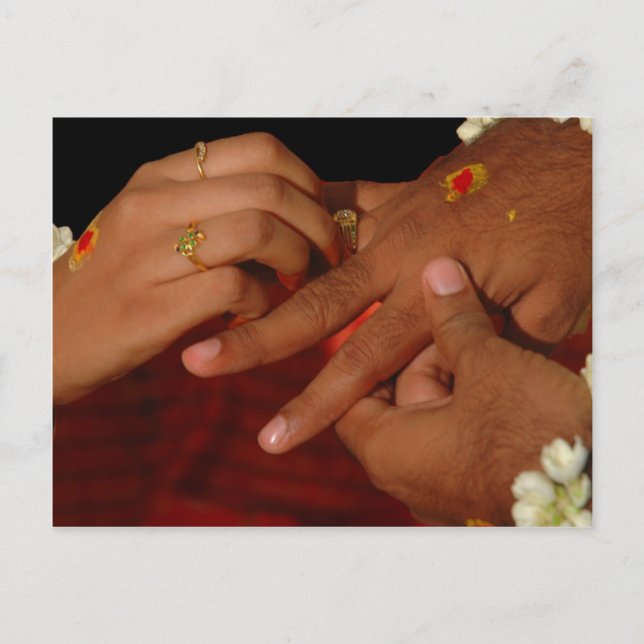 Cartão Postal Casamento (Frente)