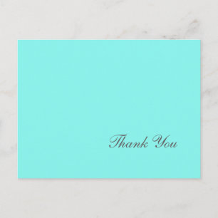 Cartão Postal casamento azul-turquesa-azul-do-ovo de robin