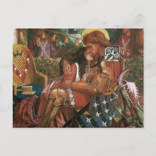 Cartão Postal Casamento da Rua George, Princesa Sabra, por Rosse (Frente)