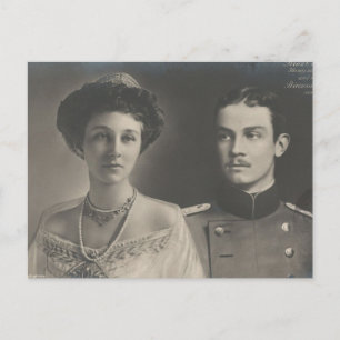 Cartão Postal Casamento DAUGHTER Kaiser Wilhelm da Alemanha #049