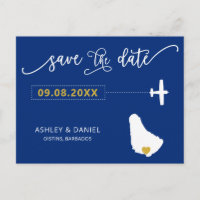 Casamento de Barbados do marinho Salve o Mapa de D