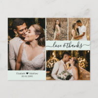 Casamento de Colagem de Fotos do Elegante Script 4