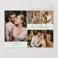 Casamento de Colagem Fotográfica do Elegante Scrip