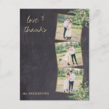 Casamento de Fotos do Quadro Moderno Russo Obrigad