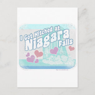 Cartão Postal Casamento de Niagara Falls