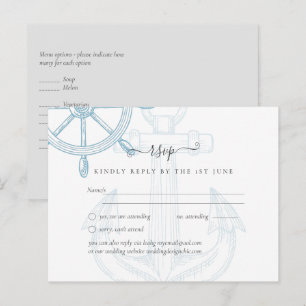 Cartão Postal Casamento de Rodas Náuticas