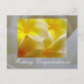 Cartão Postal Casamento de Verão