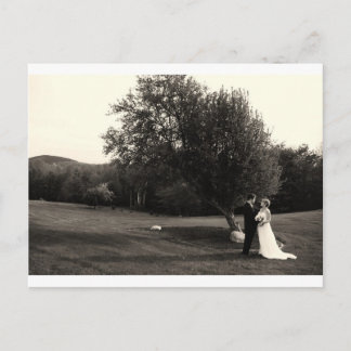 Cartão Postal Casamento Obrigado