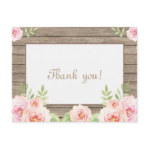 Casamento Rustic Floral Old Wood Obrigado