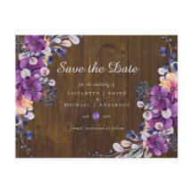 Casamento Rustic Fuchsia Floral Woodland