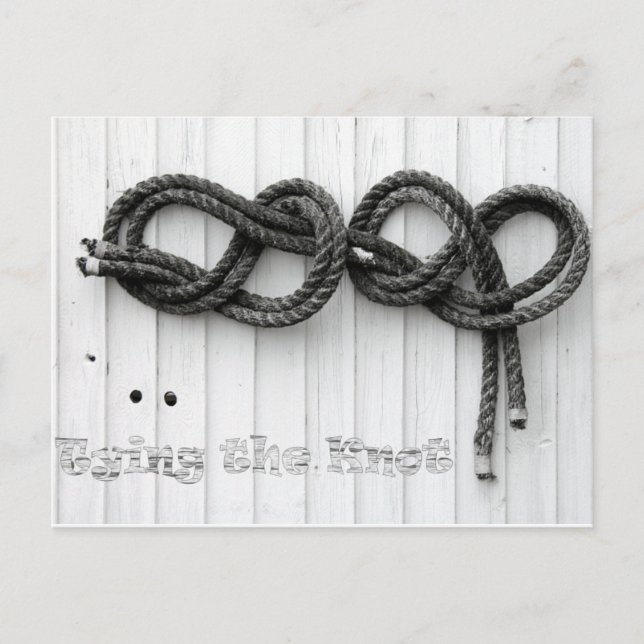 Cartão Postal Casando (Frente)