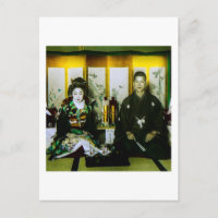 Casar-se no velho Japão O Casal Feliz