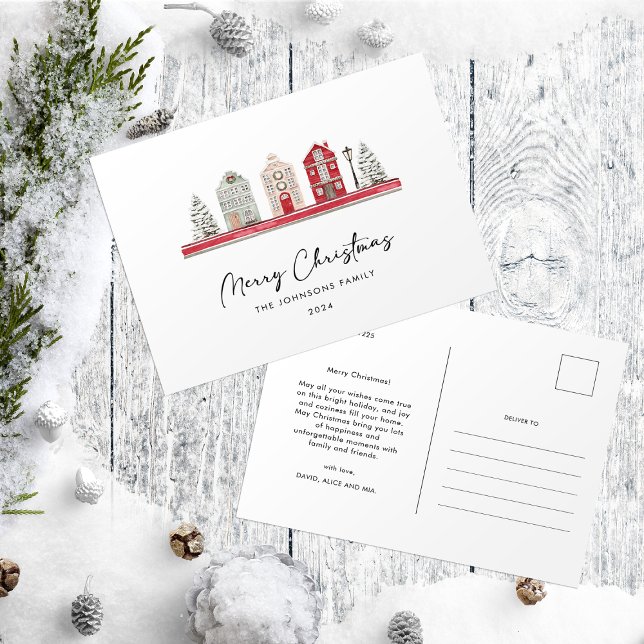 Cartão Postal Casas Bonitas em Cores Tradicionais de Natal  (Criador carregado)