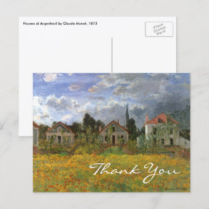 Cartão Postal Casas de Monet na Argentina
