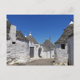 Cartão Postal Casas de Trulli em Alberobello, Puglia postais