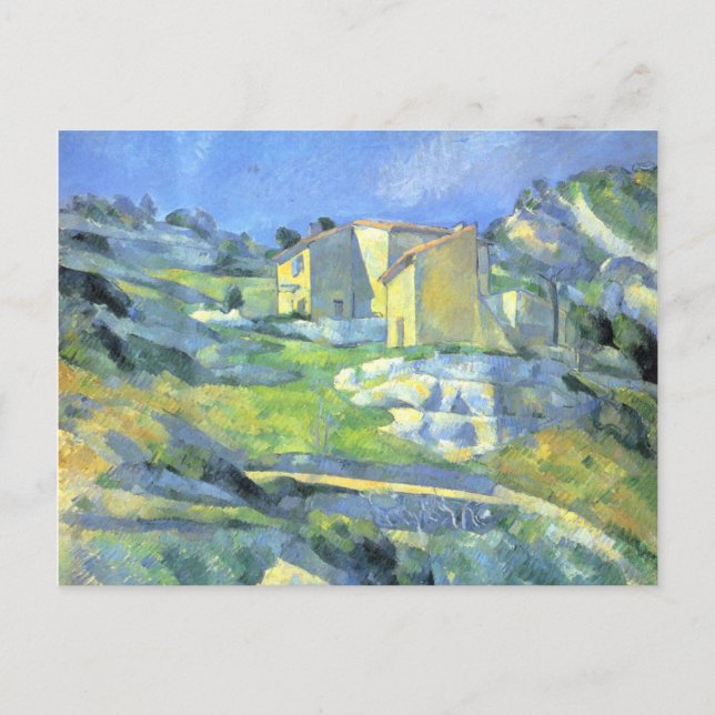 Cartão Postal Casas na Provença Paul Cezanne   (Frente)