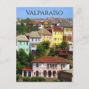 Cartão Postal casas valparaíso