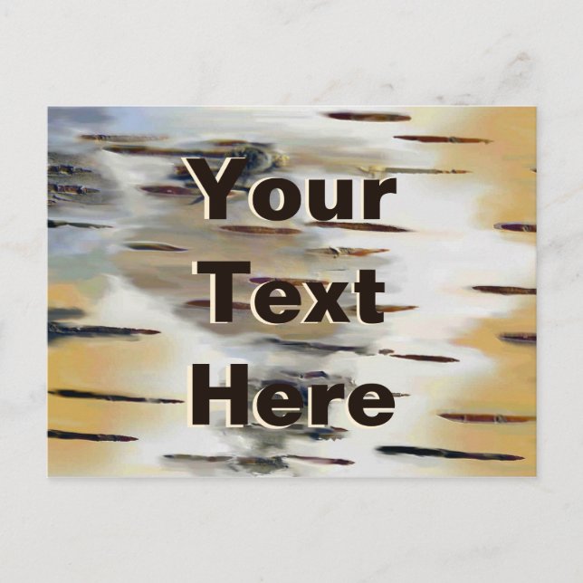 Cartão Postal Casca de Bétula (Frente)