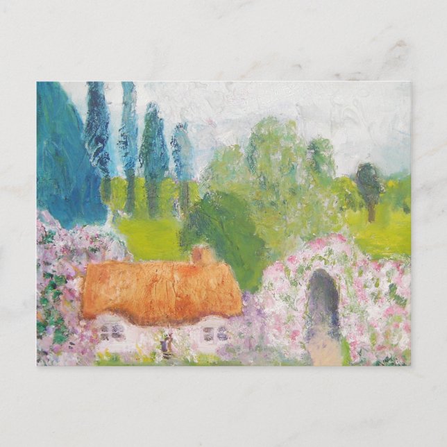 Cartão Postal Casca de rosa (Frente)