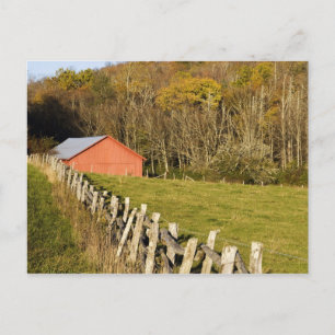 Cartão Postal Casca vermelha e prata ao longo da Cordilheira Azu