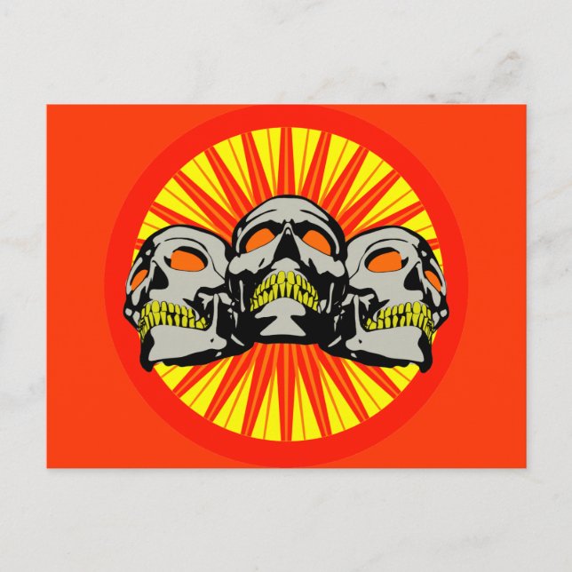 Cartão Postal Cascas triplas (Frente)