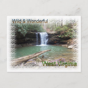 Cartão Postal Cascata Cênica Appalachian