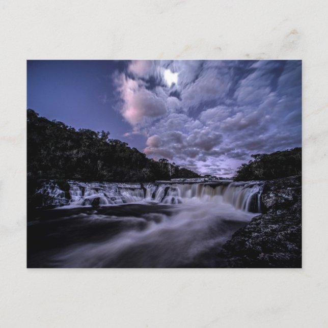 Cartão Postal Cascata De Venâncio (Frente)