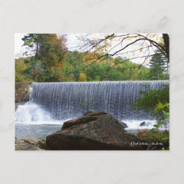 Cartão Postal Cascata em Banner Elk, Cartão-postal da Carolina d