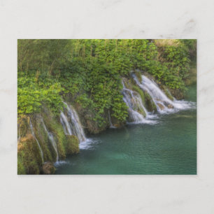 Cartão Postal Cascata, Parque Nacional dos Lagos de Plitvice e