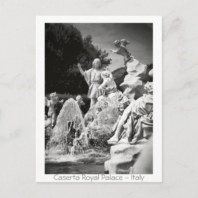Cartão Postal Caserta Royal Palace (Frente)