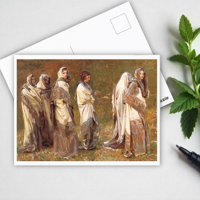 Cartão Postal Cashmere,John Sargent 1908 (Criador carregado)